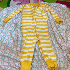Hanna Andersson onsie pajamas 75 cm 12-18 min